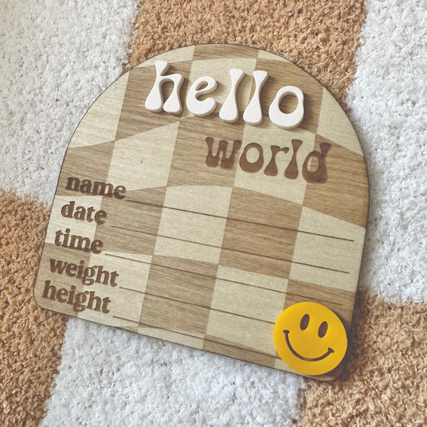 3D 'Hello World' Announcement Disc