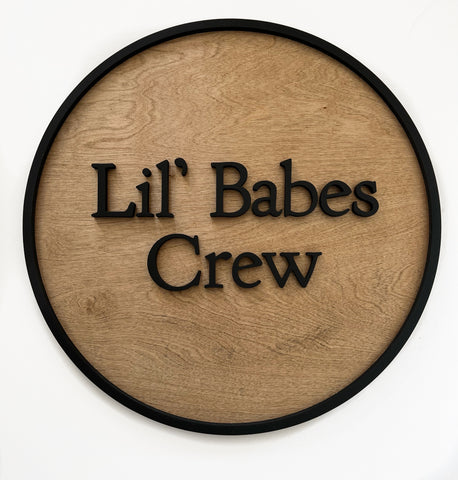Logo for Lil' Babes Crew