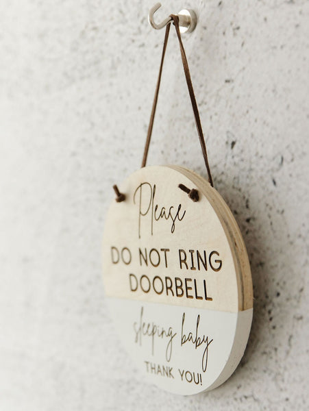 Do Not Ring Doorbell | Sleeping Baby